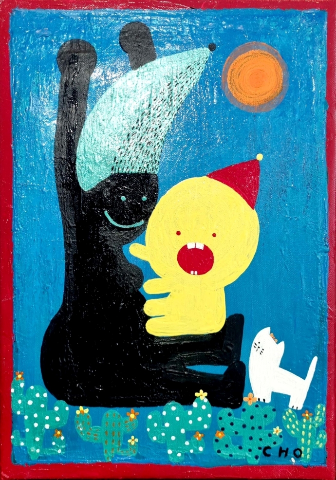 츮, 24x33cm, ũ, 2022