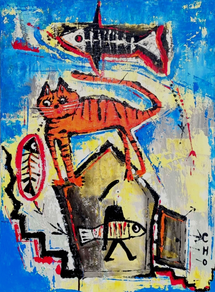 , , 45x60cm, ũ, 2021