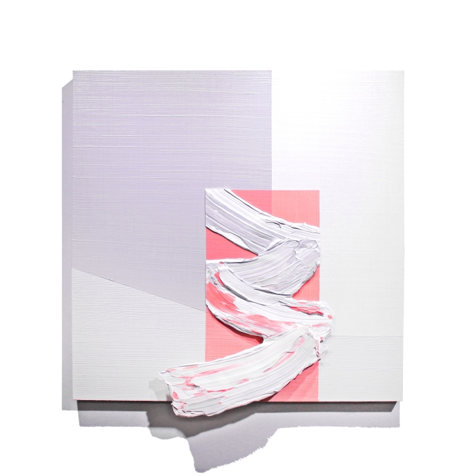 EP. 12-3 Peek! ( Ϻߴ  ), 50.2x52.2x5.5(cm), Acrylic on wood p..